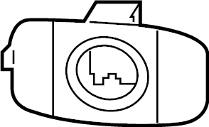 View 8934842230A2 Parking Aid Sensor Housing Full-Sized Product Image