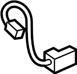 View 8209033010 Valve connector. WIRE ASSEMBLY, EXTENSION.  Full-Sized Product Image