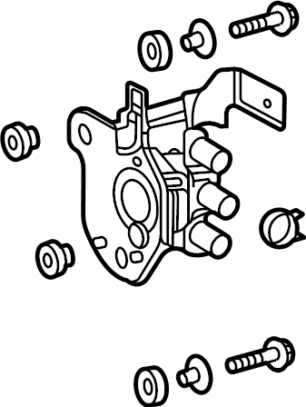 View 8720042020 ACCESSORY ASSEMBLY, HEAT. Water valve.  Full-Sized Product Image