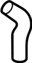 View 8724542720 HVAC Heater Hose Full-Sized Product Image