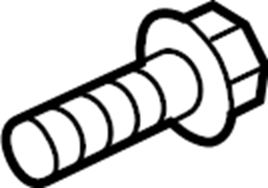 View 9015960477 Screw. Bolt. Cover. Shield. (Front, Rear, Upper, Lower) Full-Sized Product Image
