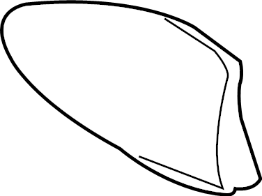 View 8607747020G3 Radio Antenna Cover Full-Sized Product Image