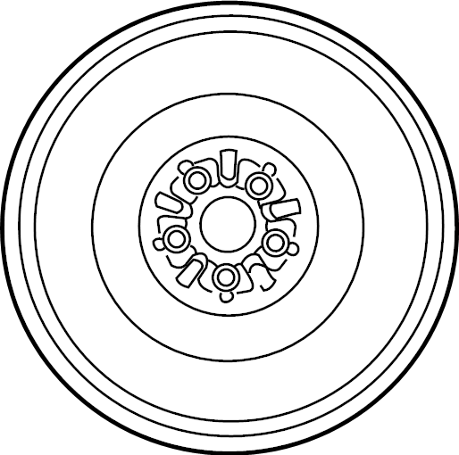 View 4261B0R010 Wheel Full-Sized Product Image