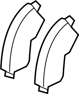 View 0446578020 Disc Brake Pad Set (Front) Full-Sized Product Image