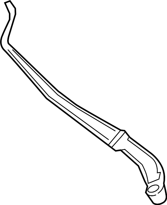 View 852210R060 Windshield Wiper Arm (Left, Front) Full-Sized Product Image