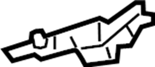 View 537080R030 Extension. Apron. (Front, Rear, Upper) Full-Sized Product Image
