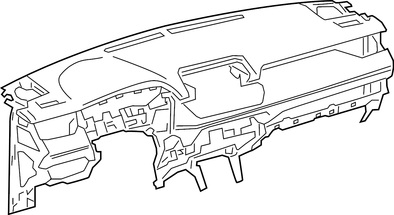 View 554010R01027 Dashboard Panel Full-Sized Product Image