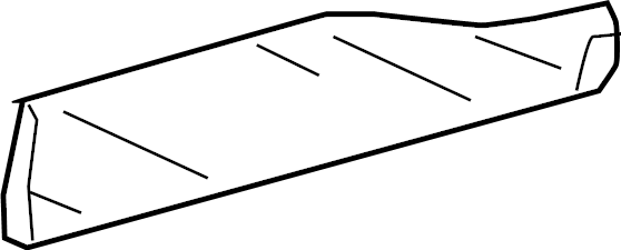 View 750780R070 Door Molding (Right, Lower) Full-Sized Product Image