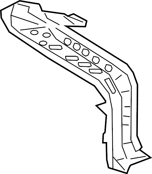 View 617040R901 Quarter Panel (Right, Front, Rear, Upper) Full-Sized Product Image