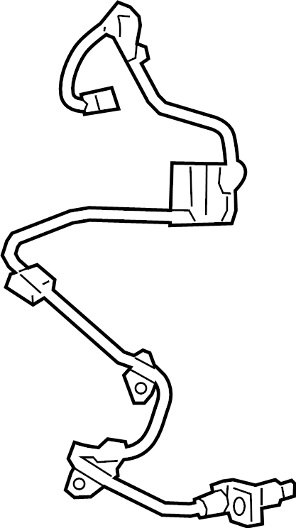 View 890C042060 ABS Wheel Speed Sensor Wiring Harness Full-Sized Product Image