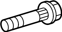 View 90119A0434 Bolt. Arm. Control. (Front, Rear, Upper, Lower) Full-Sized Product Image