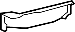 View 583060R010 Floor Pan Reinforcement (Front, Rear) Full-Sized Product Image
