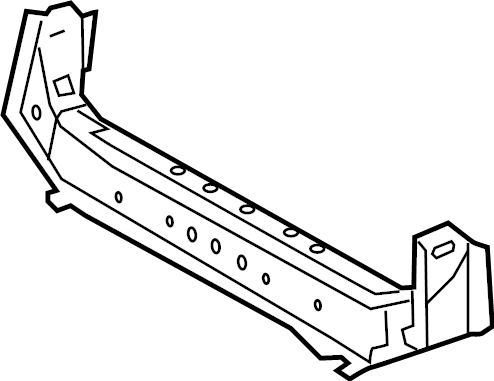View 583030R030 Floor Pan Crossmember (Front, Rear, Upper) Full-Sized Product Image
