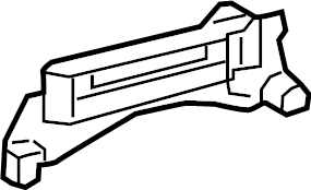 View 673720R040 WEIGHT, BACK DOOR.  Full-Sized Product Image