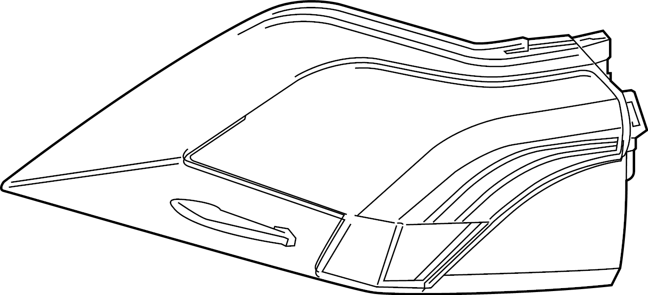 View 8155142221 Tail Light Assembly (Rear) Full-Sized Product Image