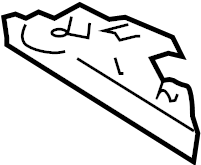 View 5211635110 Bumper Cover Support Rail (Front, Upper, Lower) Full-Sized Product Image