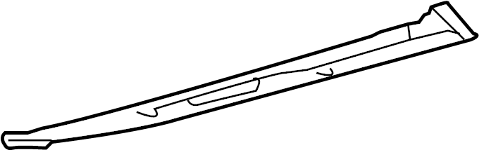 View 5380635010 Fender Seal (Front, Upper, Lower) Full-Sized Product Image