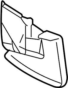 View 7660335042 Mud Flap (Front) Full-Sized Product Image