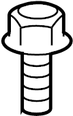 View 90119A0142 Bolt. Engine. Hose.  Full-Sized Product Image
