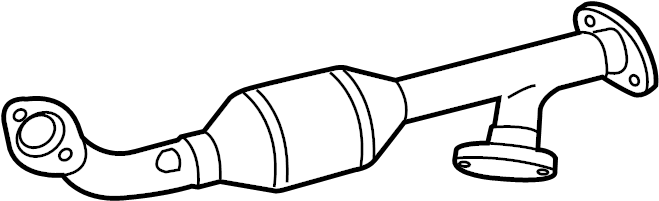 View 1741031450 Catalytic Converter (Front) Full-Sized Product Image