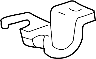 View 4882460190 Stabilizer bar bracket.  Full-Sized Product Image