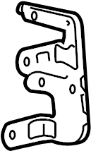 View 8621135061 Radio Bracket Full-Sized Product Image