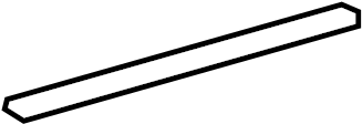 View 7555535030A0 Roof Molding Full-Sized Product Image