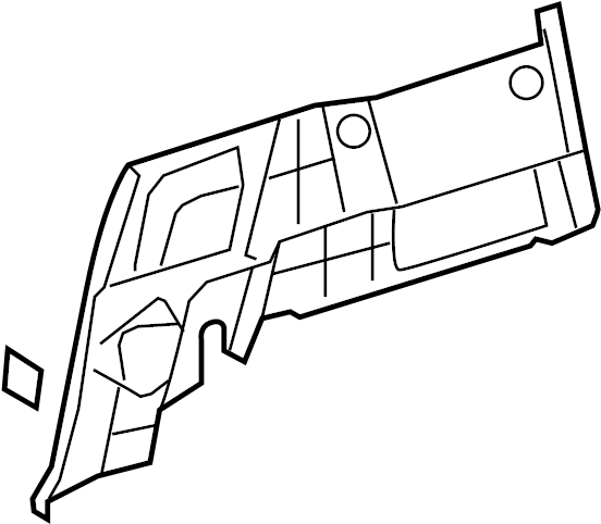 View 6474035082B0 Interior Quarter Panel Trim Panel (Lower) Full-Sized Product Image