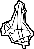 View 7727735031 Fuel Filler Neck Insulator Full-Sized Product Image