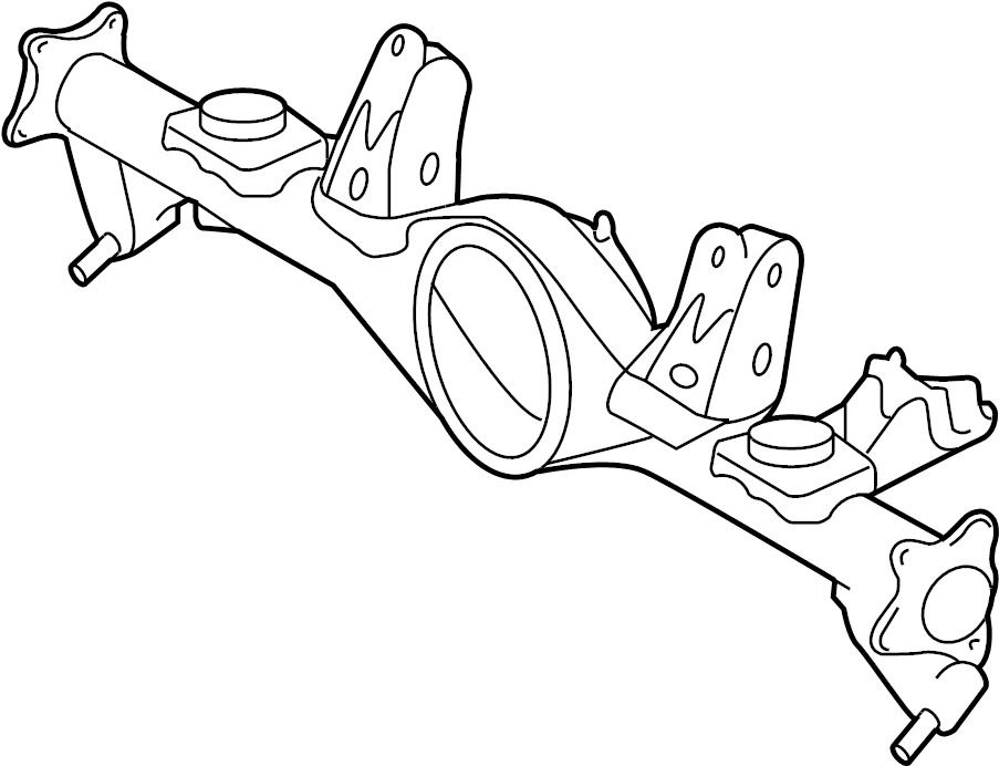 View 4211060A81 Differential Housing (Rear) Full-Sized Product Image