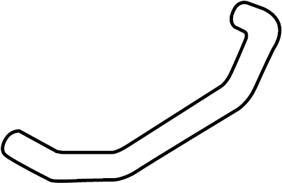 View G922A0E030 Engine Coolant Hose Full-Sized Product Image