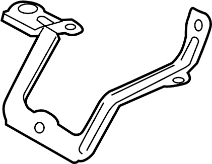 View 827150E800 Bracket, Wiring Harness. Oxygen sensor Bracket. (Rear) Full-Sized Product Image