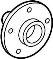 View 435020E010 Wheel Hub (Front) Full-Sized Product Image