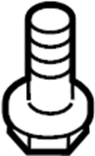 View 90119A0397 Bolt. (Front, Rear, Upper, Lower) Full-Sized Product Image
