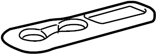 View 780610E010A0 Seat Armrest Cup Holder (Front) Full-Sized Product Image
