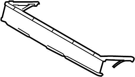 View 632090E050 DEFLECTOR. PANEL SUB - ASSEMBLY, ROOF.  Full-Sized Product Image