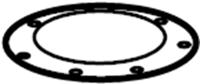 View 7716852010 Fuel Tank Lock Ring (Upper) Full-Sized Product Image