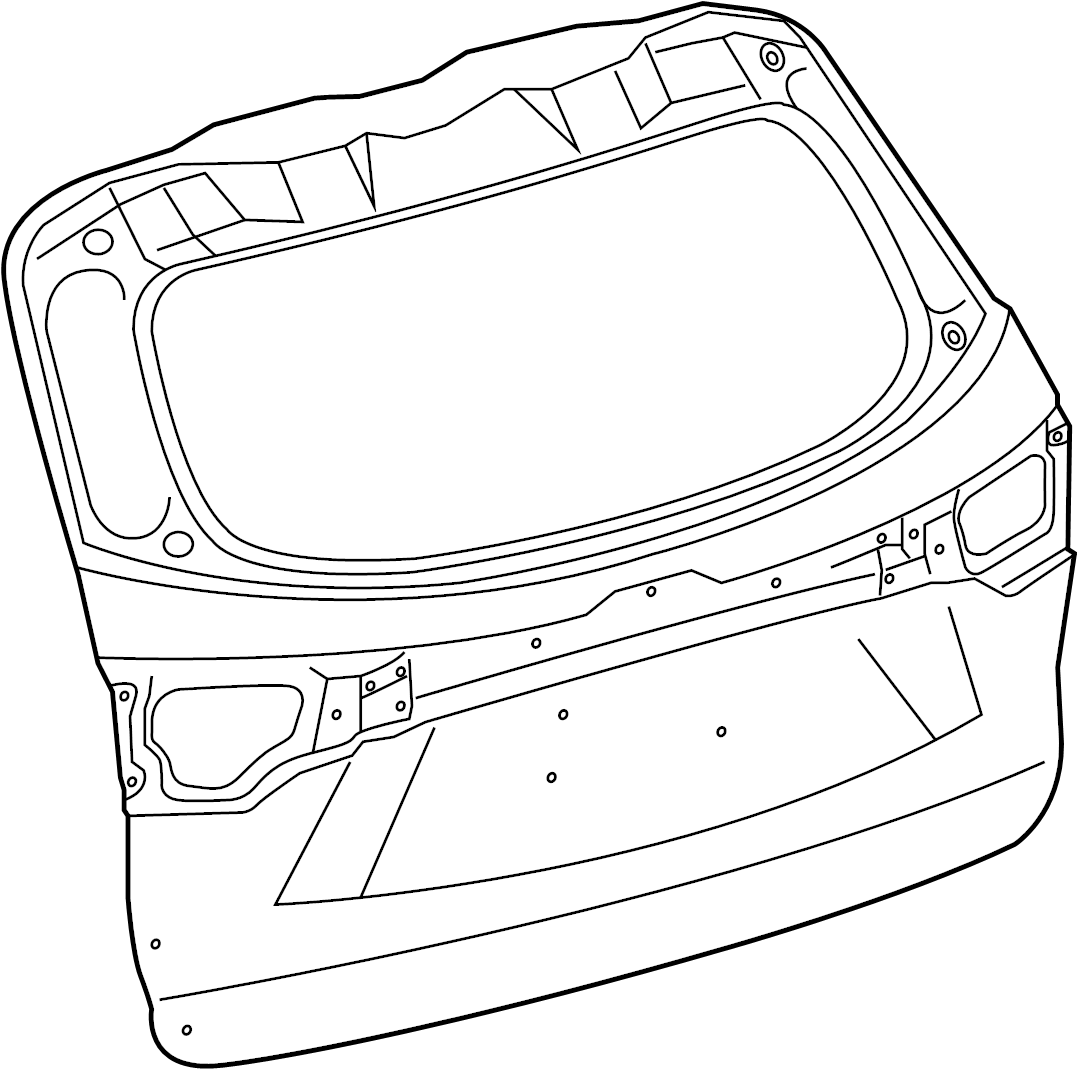 View 670050E291 Liftgate Full-Sized Product Image