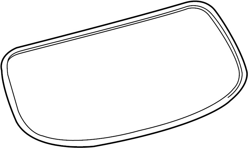 View 678820E030 Back Glass Weatherstrip Full-Sized Product Image