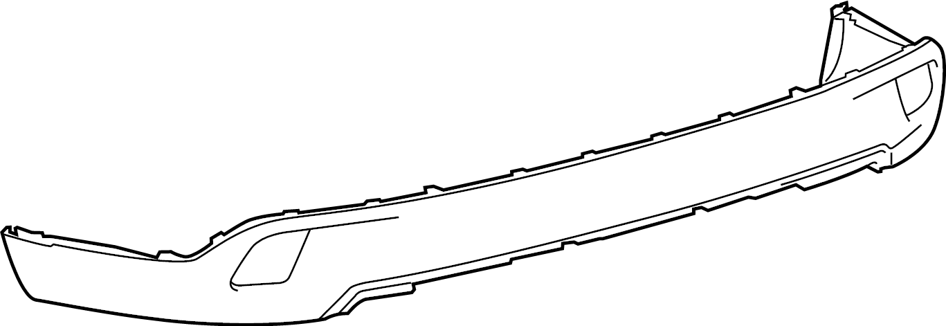 View 521690E070 Bumper Cover (Rear, Lower) Full-Sized Product Image