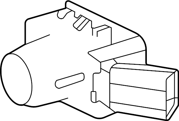 View 8934106070B7 Parking Aid Sensor Full-Sized Product Image