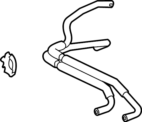 View 329300E160 Hose Assembly, Transmission.  Full-Sized Product Image