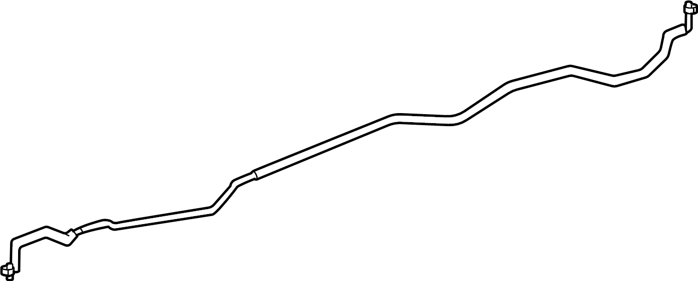 View 887170E450 A/C Pipe (Rear) Full-Sized Product Image