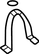 View 537470E020 Fender Bracket (Rear) Full-Sized Product Image