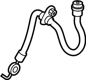 View 90947A2120 Brake. Hose. Flexible. Hydraulic.  Full-Sized Product Image