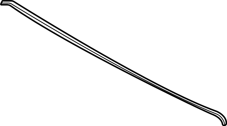 View 755310E040 Windshield Molding (Upper) Full-Sized Product Image