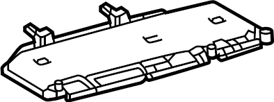 View 556070E130 COVER SUB - ASSEMBLY, INSTANT. UNDER COVER.  Full-Sized Product Image