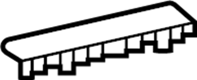 View 756340E061 LID, ROOF SIDE GARNI.  Full-Sized Product Image