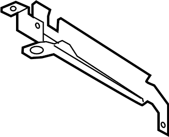 View 57142WAA01 Bumper Cover Support Rail (Front, Upper, Lower) Full-Sized Product Image