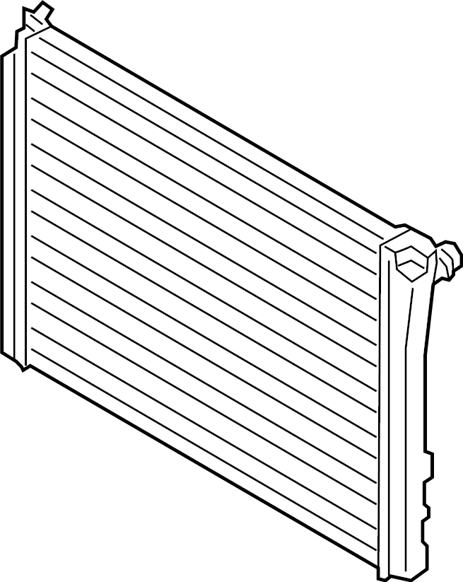 View 16400WAA01 Radiator Full-Sized Product Image